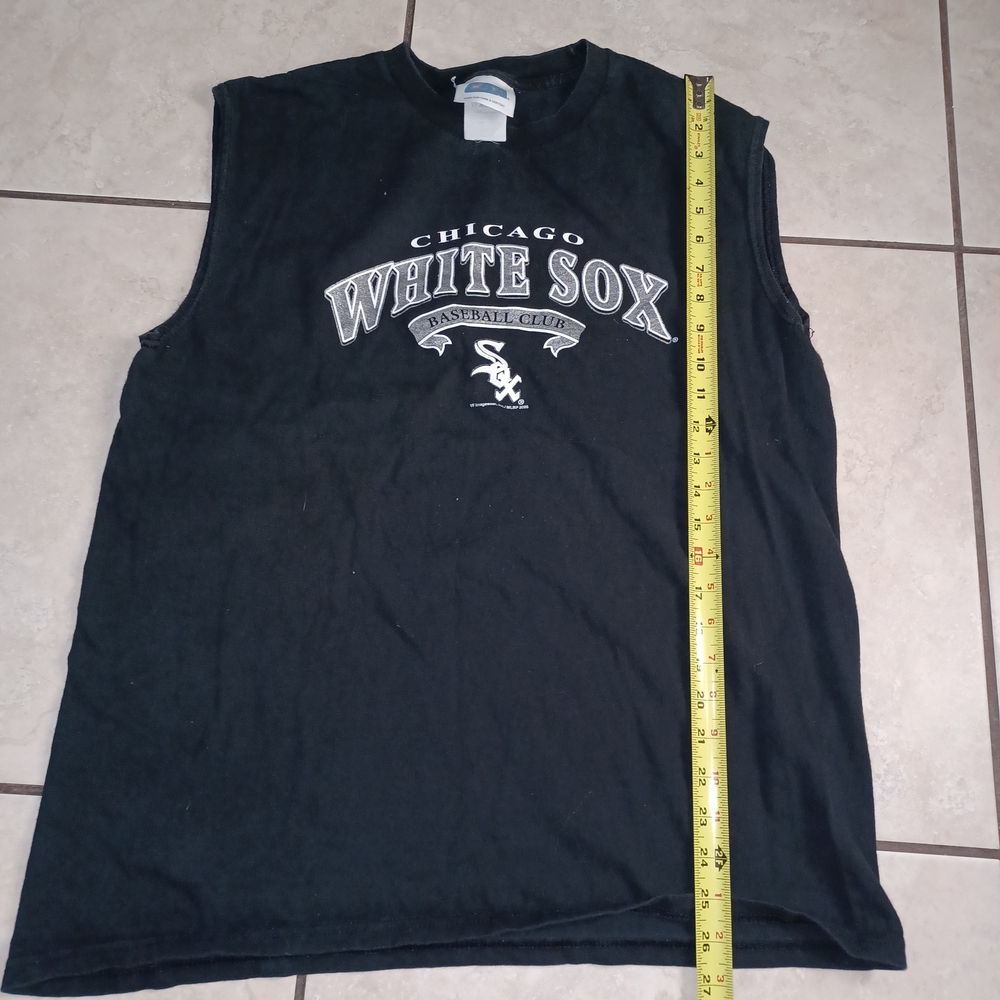 Chicago White Sox Black Tank Top